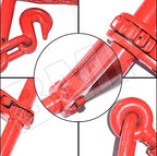 (Set of 4) 5/16“ – 3/8“ Chain Ratcheting Load Binder Boomer Tie Down Rigging 0900149-4