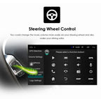 7" CarPlay Android Auto Screen with Lifetime Maps, Spoken Turn-by-Turn Directions,Car Navigation Replacement for Mercedes- Benz