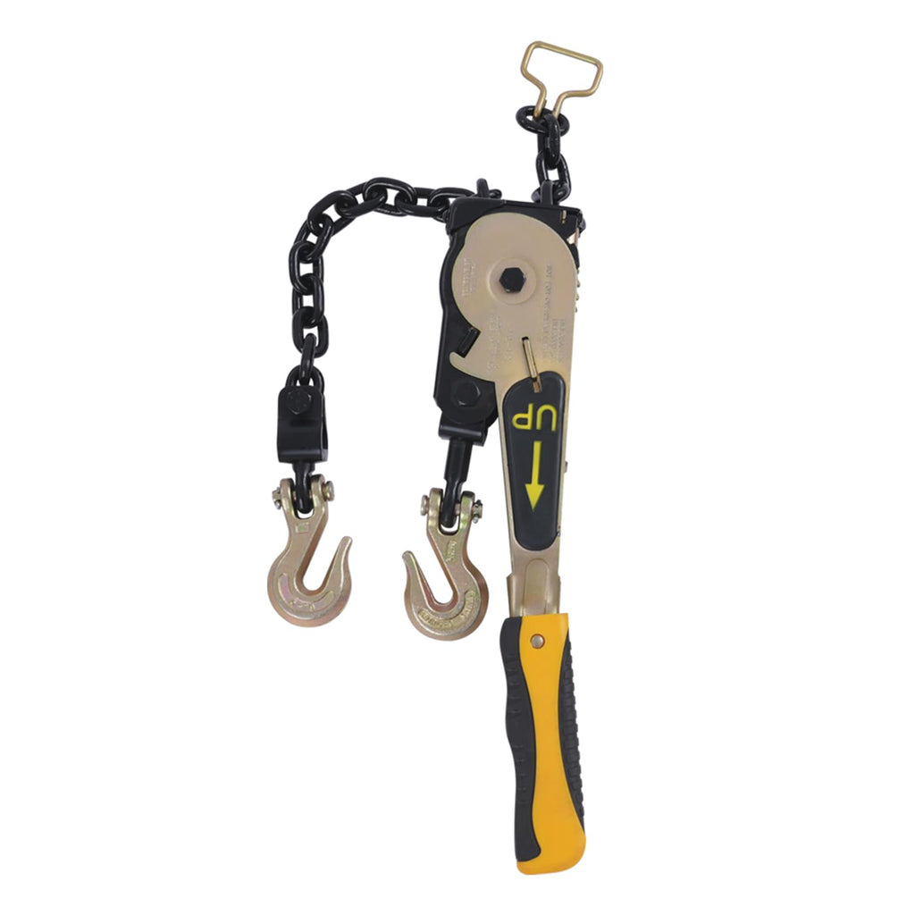 4pcs Easy Ratchet Chain Binder,1/4-5/16in,2500Lbs,G70 Chain