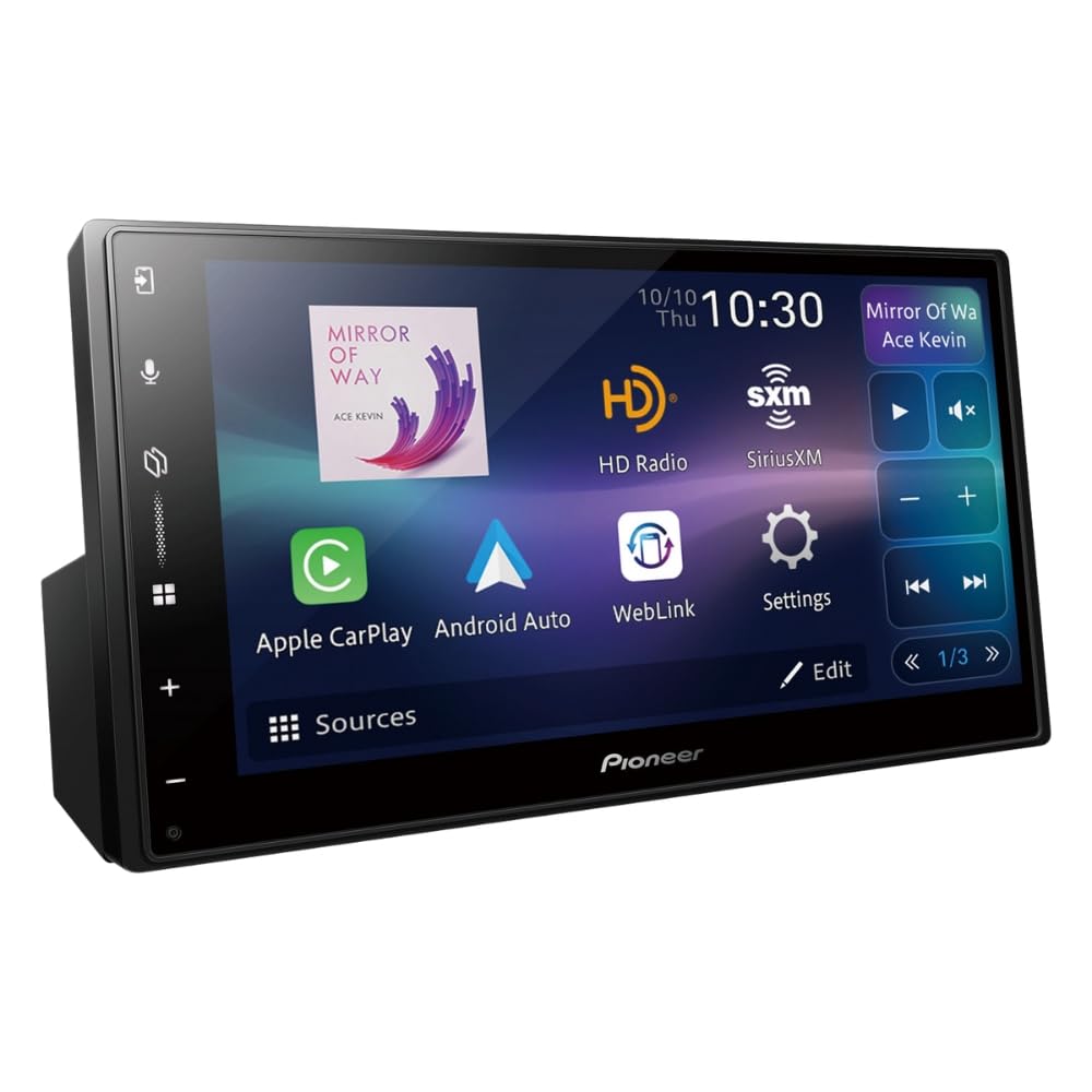 Pioneer DMH-2000NEX 6.8" Double-DIN Digital Multimedia Receiver with Back-Up Camera