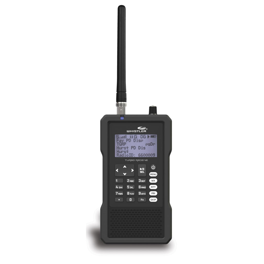 Whistler WS1040 Handheld Digital Scanner – P25 Phase I, Trunking, Same Weather Alerts, Multi-System Support, Programmable, PC Interface, LED & Audio Alerts