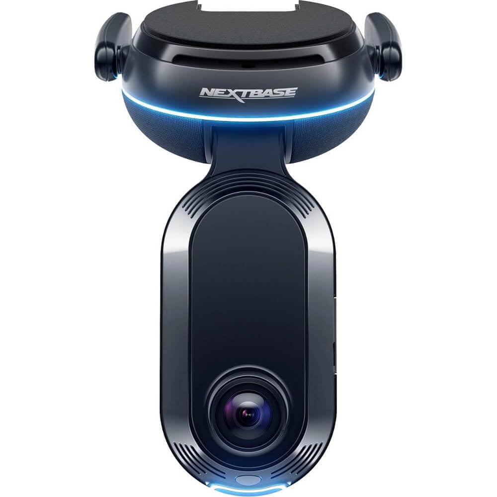 Nextbase iQ 2K Smart HD Dash Cam Pro with 64G Micro SD Card Bundle, 1080p High Definition Dual Dashcam Front and Rear with Smart Sense Parking, Emergency SOS, and Roadwatch AI