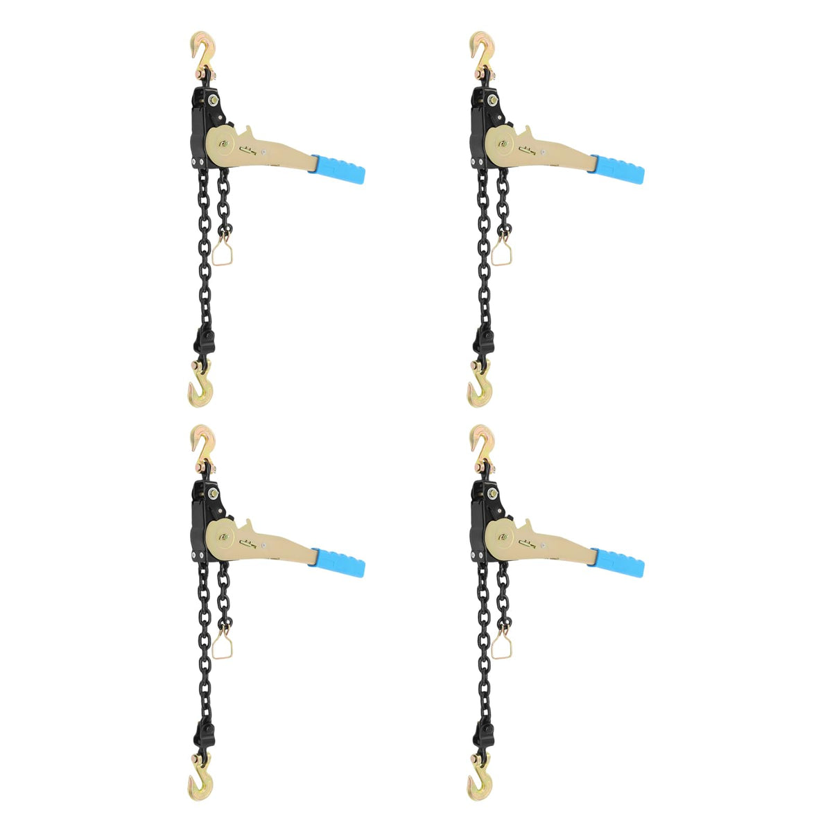 Ratchet Chain Binder, Load Binder for 1/4"-5/16" Chain Trailer Tie Down