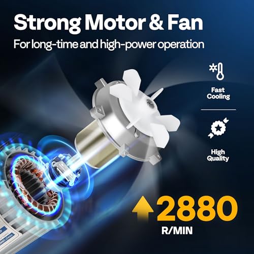VIVOHOME HVAC Condensate Pump with Automatic Safety Alarm Switch, Ultra-Quiet 25dB DC Motor, 65 GPH, and 1/2 HP 5CFM 2 Stage HVAC Vacuum Pump and 4 Way AC Manifold Gauge Set Kit with Leak Detector