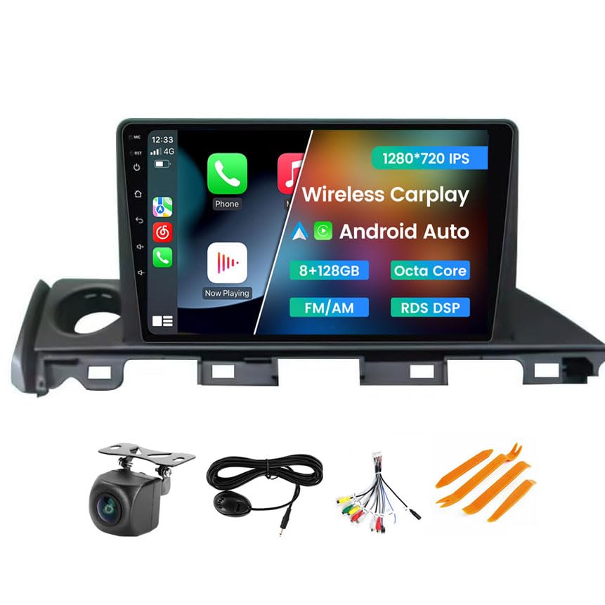 Car Radio for Mazda 6 2016 2017 2018 Stereo Head Unit GPS Upgrade 2G+64G