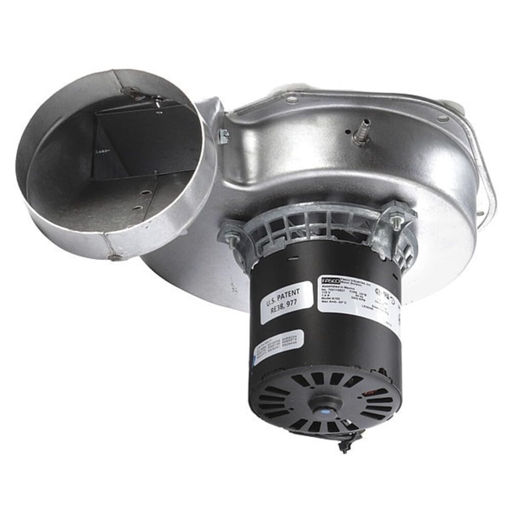 Fasco A155 3.3" Frame Shaded Pole OEM Replacement Specific Purpose Blower with Ball Bearing, 1/30HP, 3000rpm, 115V, 60Hz, 1.4 amps