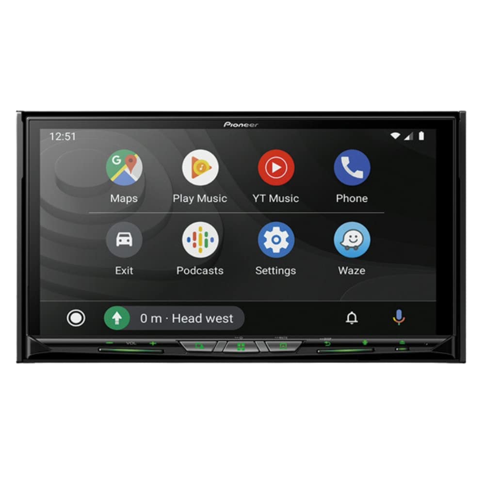 Pioneer AVIC-W8600NEX 7" Multimedia Receiver and Navigation System with Bullet Camera Compatible with Amazon Alexa, Android Auto/CarPlay