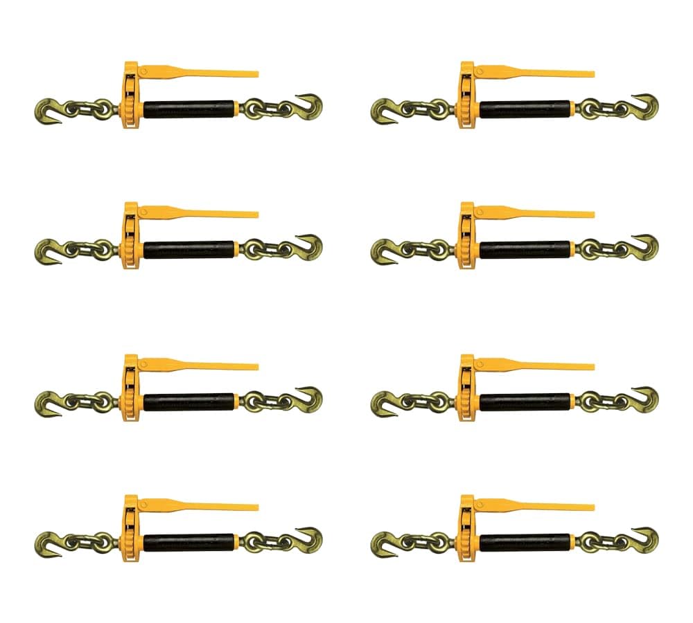 (4 Pack) 5/16-3/8 Peerless QuikBinder Tow Chain Ratchet Binder H5125-0658
