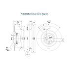R2E220-AA40-71/80/B8/23/25/05/C2 Axial Blower Fan(14)