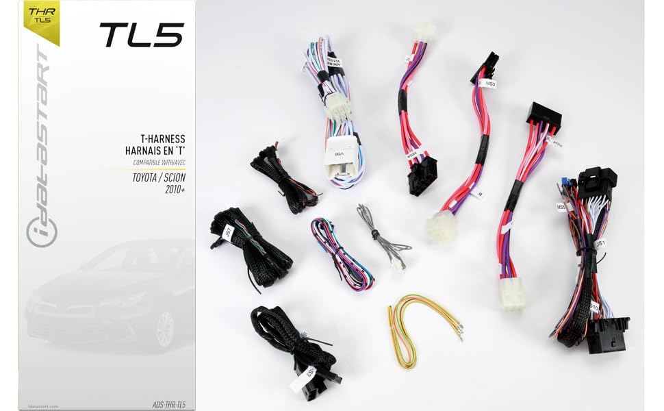 iDataStart Remote Starter KIT for Select Toyota/Scion Vehicles 2010+ w/3000ft Range (2-Way, 1-Button, 2-Remotes)