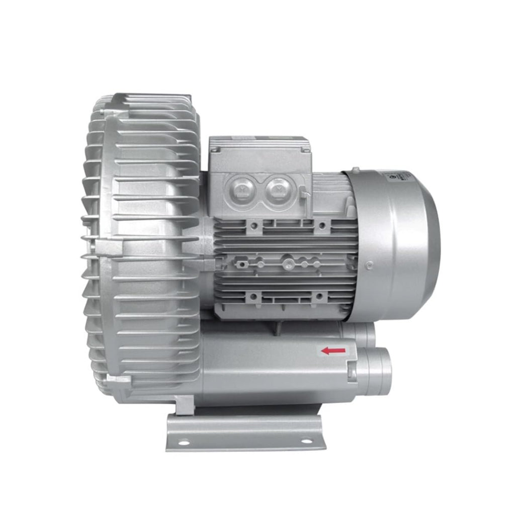 Blower 0.24Hp/0.33Hp Single Phase Turbine Blower, 110Vhigh-Pressure Vortex Ring Blower, 50Hz Industrial Vacuum Pump (A Color 180W/0.16HP)