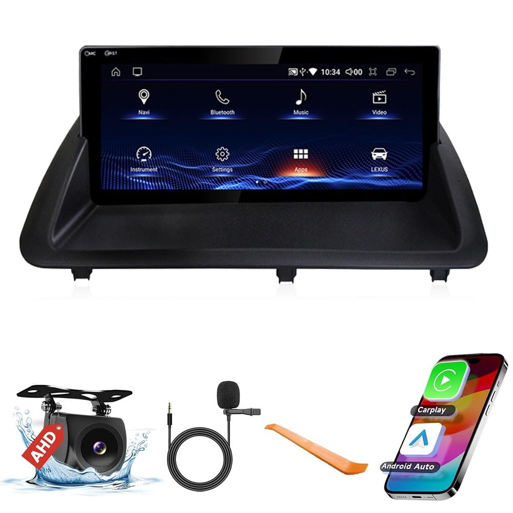 for Lexus CT 200 2011-2017 10.25" Octa Core 4G+32G Car CarPlay Android Auto Navigation Android Stereo GPS Radio Display IPS Touchscreen Headunit Tablet Media Player(V3)