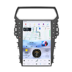 8-128GB Android 11.0 Car Stereo for Ford Explorer 2011-2019 14.4 Inch Vertical Screen Car Radio Navigation Multimedia Player (SYNC1, 8-128GB)