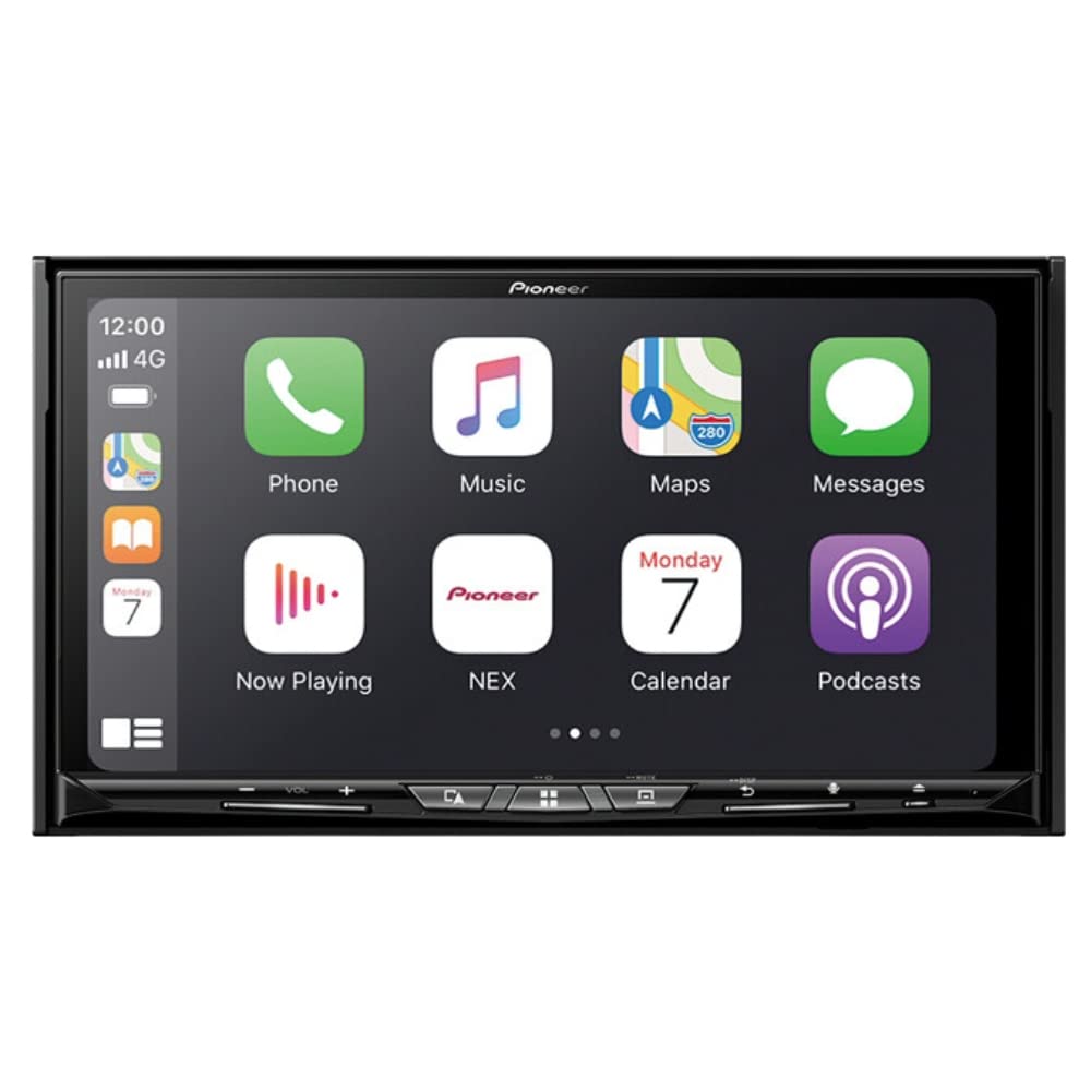 Pioneer AVIC-W8600NEX 7" Multimedia Receiver and Navigation System with Bullet Camera Compatible with Amazon Alexa, Android Auto/CarPlay