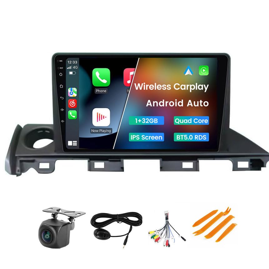 Car Radio for Mazda 6 2016 2017 2018 Stereo Head Unit GPS Upgrade 2G+64G
