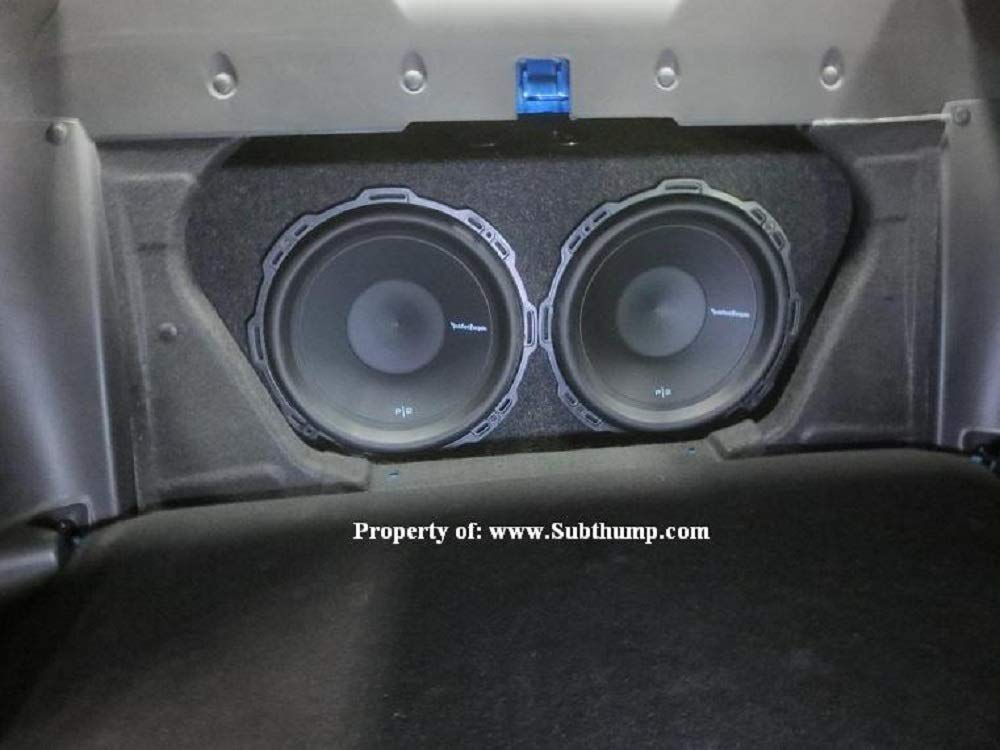 Subthump 2016-2020 Camaro LT/LS/SS Coupe Dual 12 Front Fire Subwoofer Box