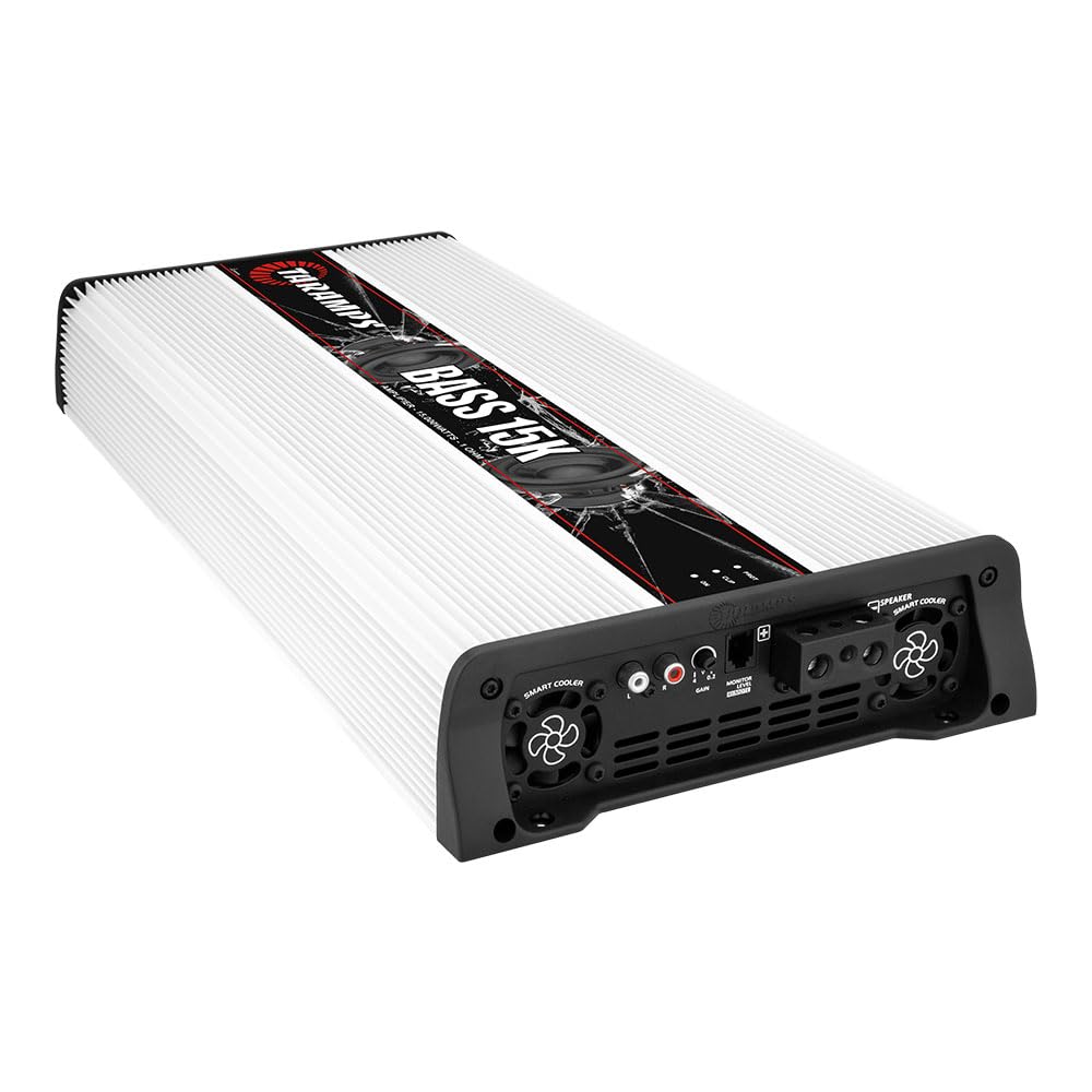 Taramps BASS 15K 1 Ohm 15000W RMS Monoblock Car Subwoofer Amplifier