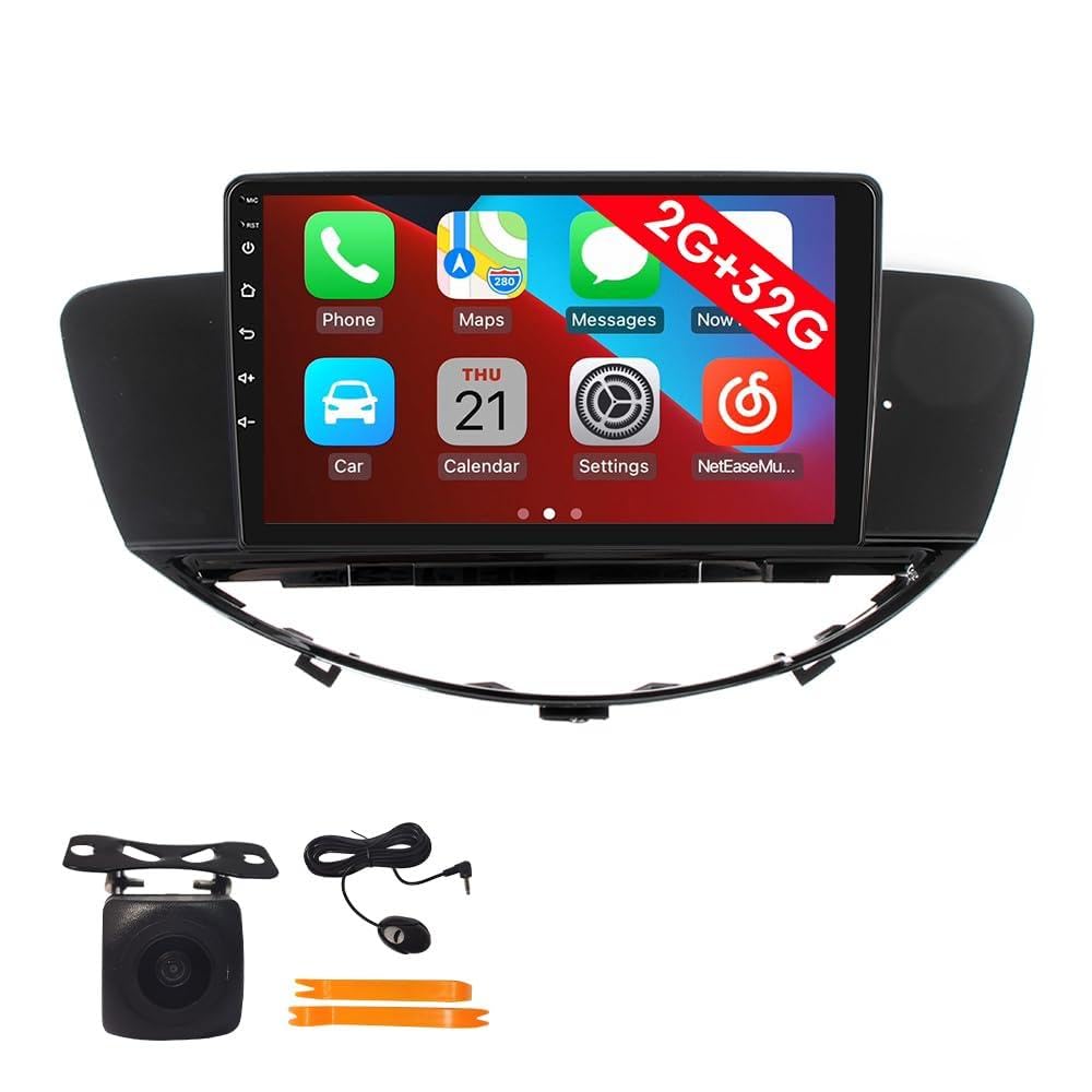 [2G 32G] Android Car Stereo FM Radio Carplay Android Auto 9" Touchscreen Headunit Media Player with Backup Camera for Subaru Tribeca 2007 2008 2009 2010 2011 2012 2013 2014