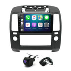 Android 13 Car Radio for Nissan NAVARA 2006-2012, 9 inch Touch Touch Screen Stereo Double Din Radio with Wireless Carplay Bluetooth Android GPS Navi WiFi FM RDS AHD Backup Camera SWC, 2+32G