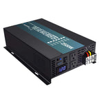 WZRELB Strong Driving Capacity 2500W 24VDC to 120VAC Pure Sine Wave Inverter Power Converter (RBP250024B1), Black