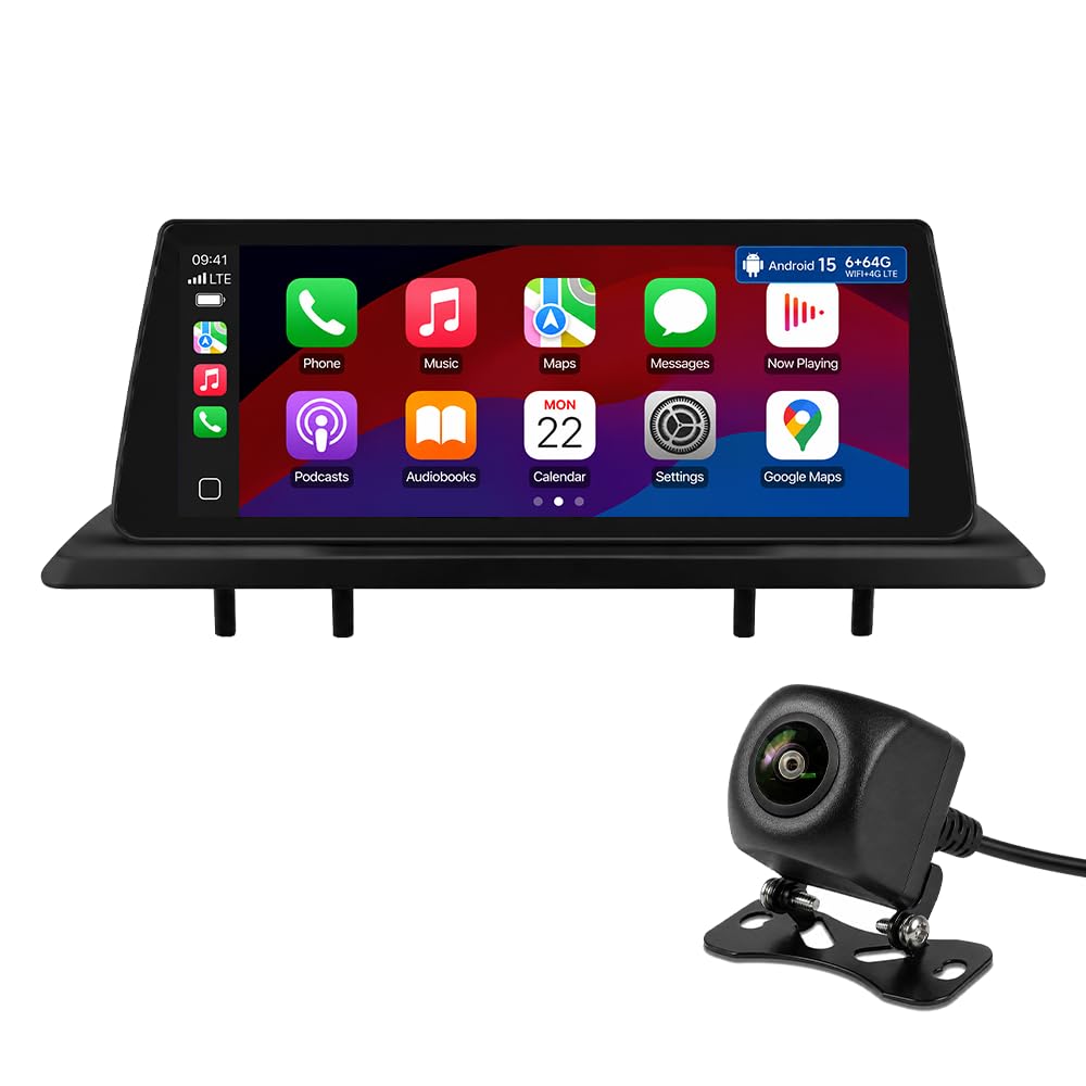 8-Core 6+64GB Carplay Screen for BMW 1 Series E82 E88 2008-2012 CCC System