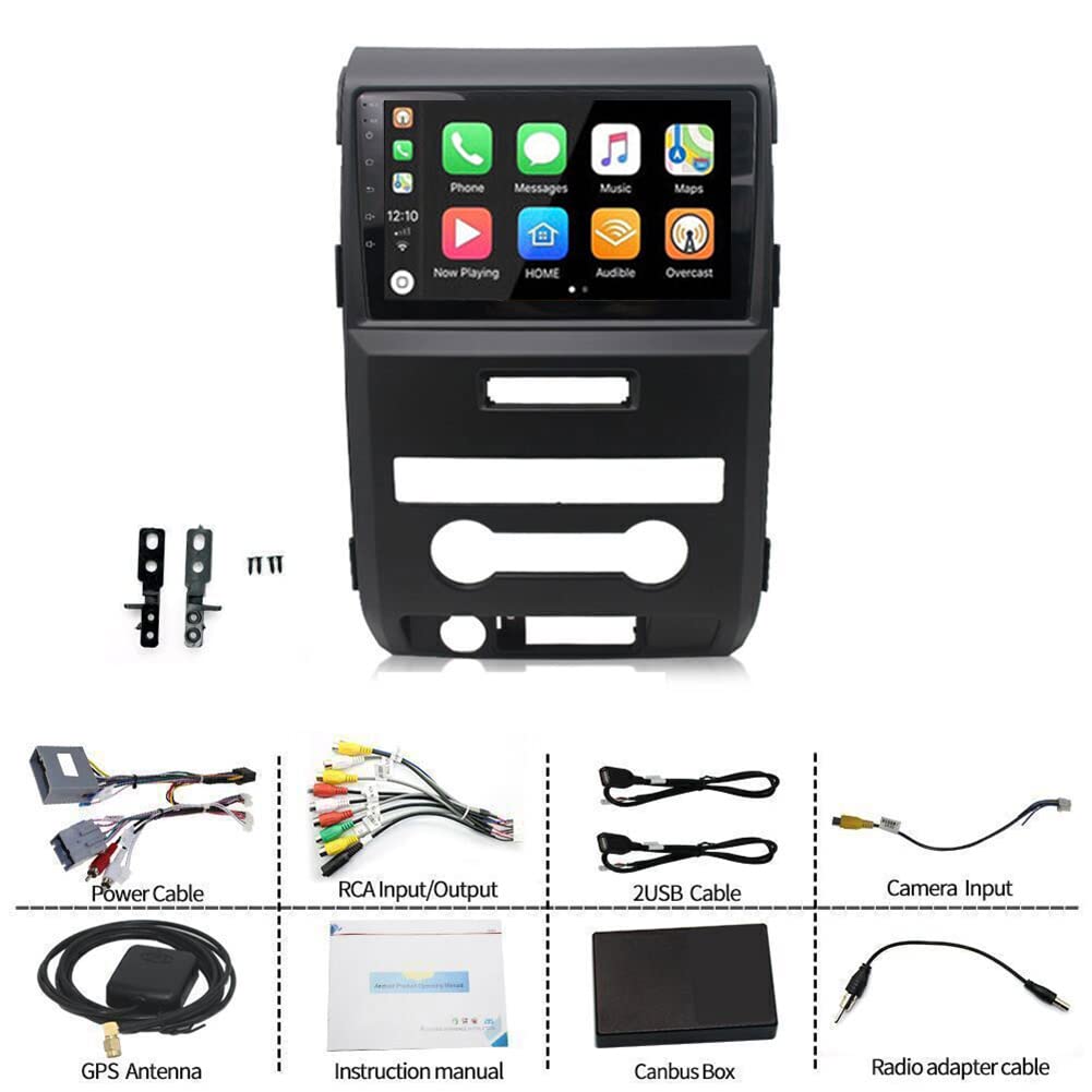 Android 13 Car Stereo Radio,Fit for RaptorF-150 2009-2014