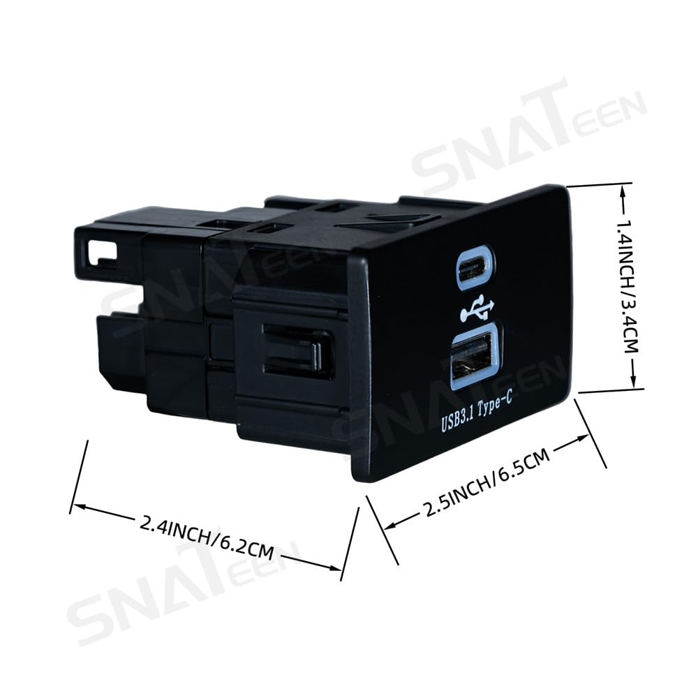 Wireless CarPlay & Android Auto USB Hub for Ford & Lincoln SYNC 3.4
