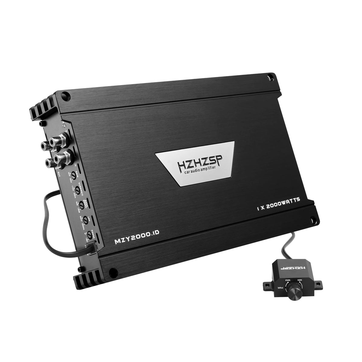 2000W RMS Class D Monoblock Car Subwoofer Amplifier, 1 Ohm Stable