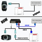 Wireless CarPlay Android Auto Retrofit Kit Decoder Box for BMW NBT System 1/2/3/4/5/6/7 Series X3/X4/X5/X6, Support Mirror Link, Camera, GPS, Siri, YouTube, for BWM Accessories