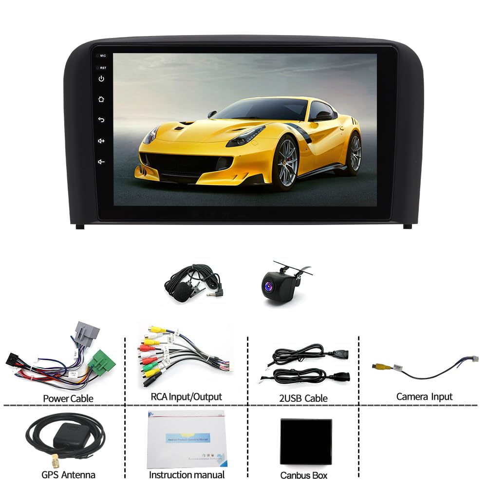 Android 13 Car Radio for V*olvo for S80 2004 2005 2006 2007 2008
