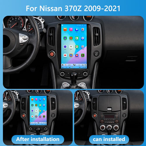 13.8 Inch Touchscreen Android 15 Car Stereo for Nissan 370Z 2009-2021