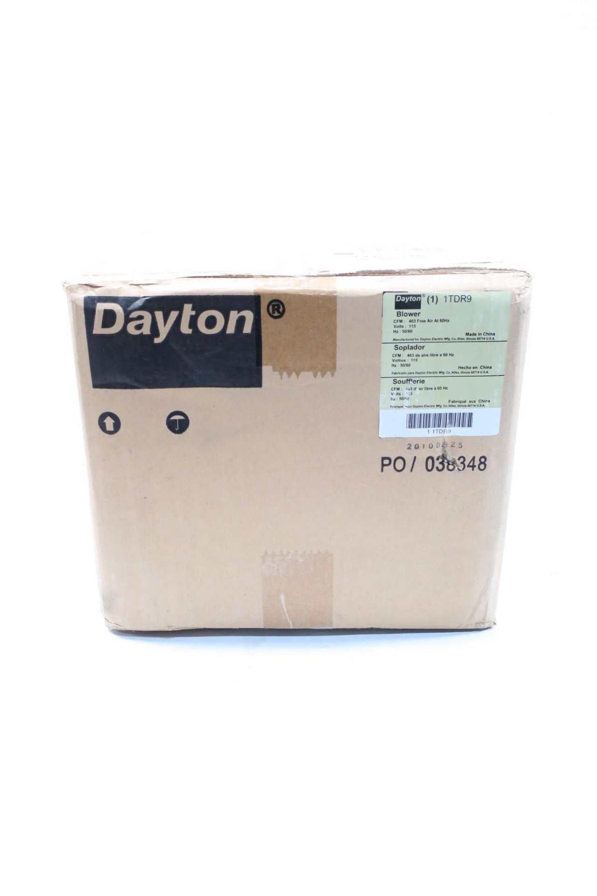 NEW DAYTON 1TDR9 115V-AC 463CFM Blower D529987