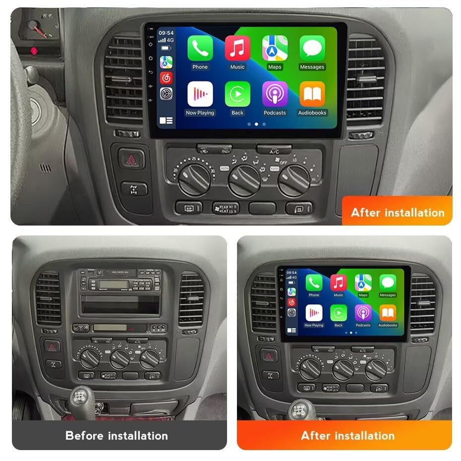 Car Radio for Toyota Land Cruiser 100 1998-2007 Stereo Upgrade Dash 1+32GB