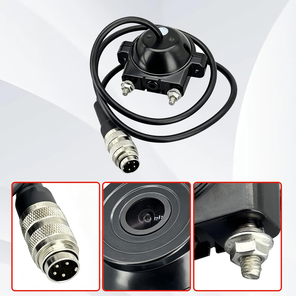336-6684 Backup Camera Compatible with Caterpillar CAT 232D 242D 262D 289D 299D 257D Excavators, Loaders, Trucks, and Dozers 3366684