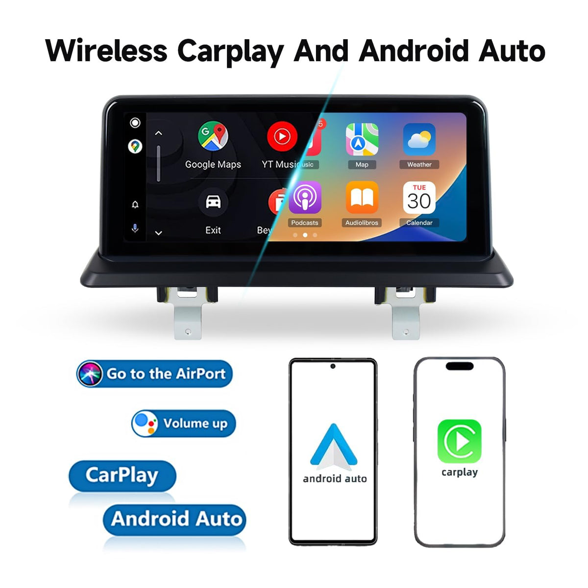 Android Auto 10.25-inch Touch Screen CIC Linux System Navigation