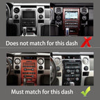 9.7’’ Vertical Touchscreen Car Radio for Ford F150 2009 2010 2011 2012 2013 2014 with Wireless Carplay Android Auto Bluetooth GPS WiFi HiFi SWC FM Backup Camera Mic 2+32G