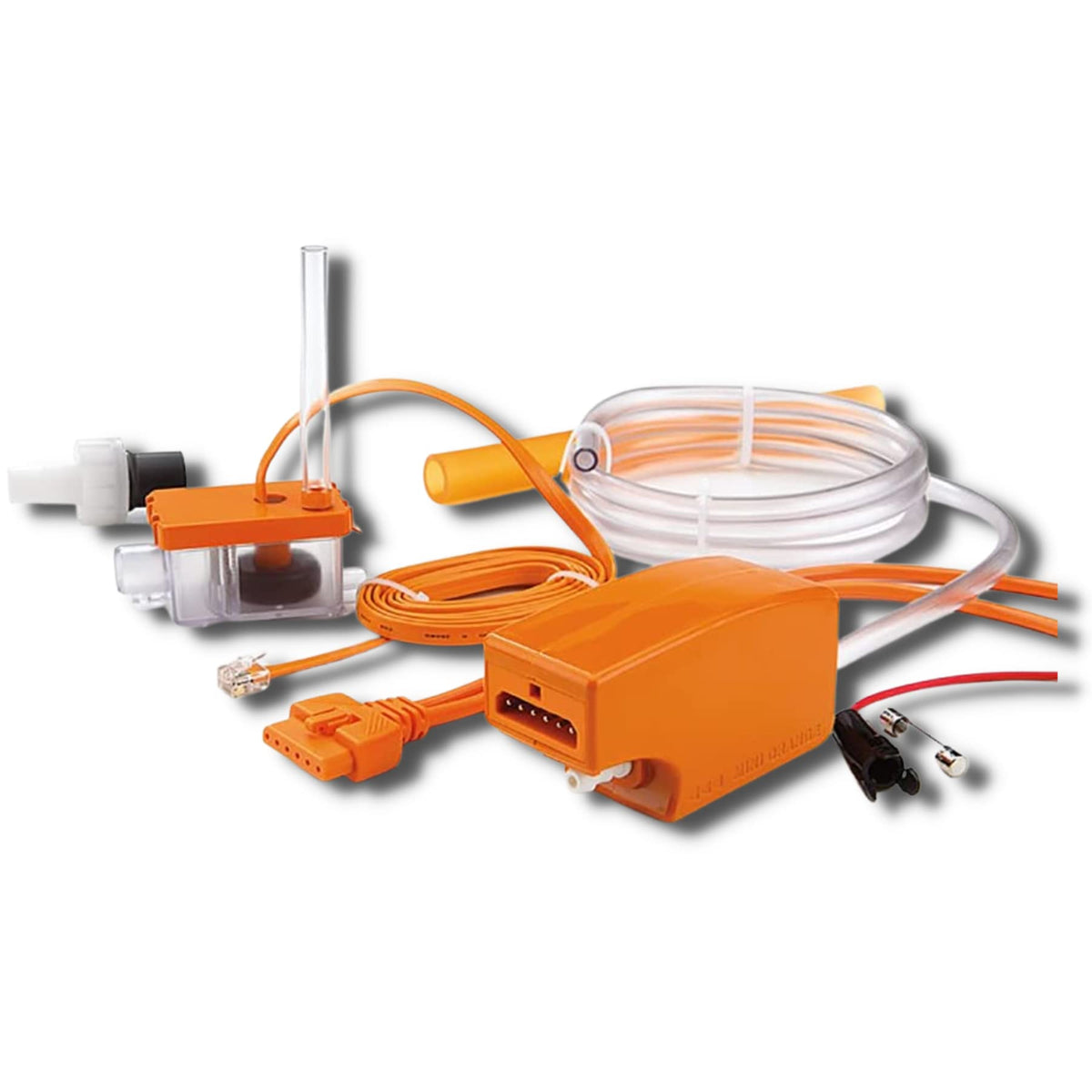 RectorSeal Aspen Pumps 83919 Maxi Orange Condensate Pump, Self Priming, Designed For Mini- Split Installations, Simple & Easy Design Allows For Quick Access, 100-250V