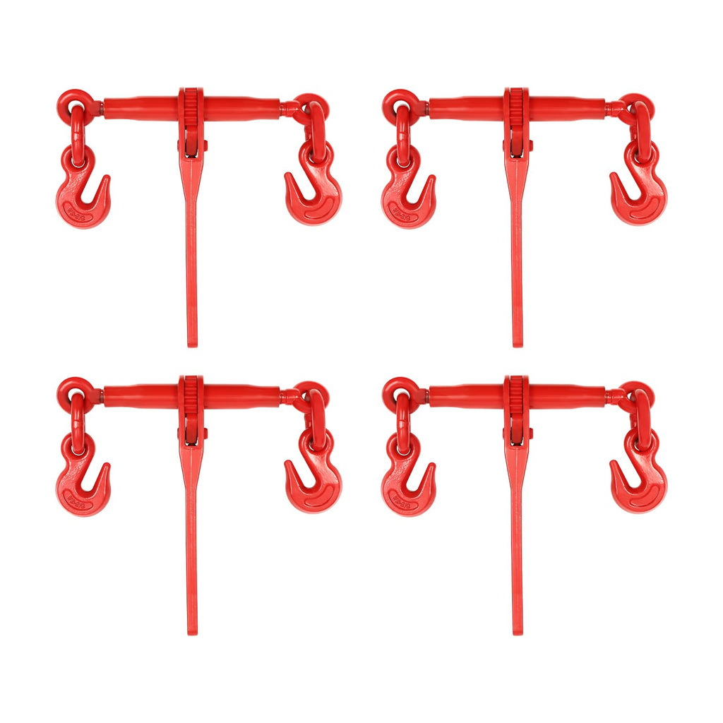 Ratchet Chain Binder 2Pcs 5400 lbs, Load Binder for 5/16-3/8" Chain