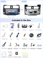 Android 14 6G+128G 10.25" Head Unit for Toyota 4Runner 2010-2023