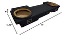 12" Subwoofer ASC Sub Box Amp Bundle Fits 2002-2013 GMC Sierra HD Crew Cab