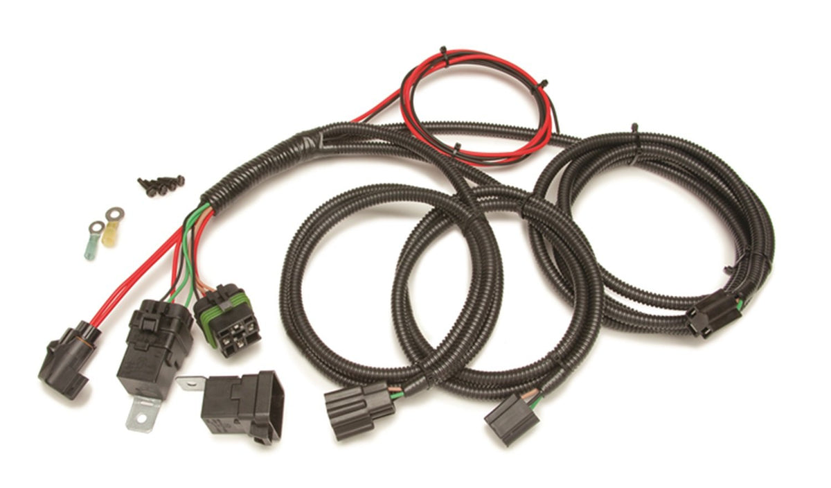 Painless Performance 30815 Headlight Relay Conversion Harness for H-4 Halogen Bulbs