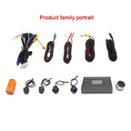 1080P All Around View 360 Degree Bird 3D Camera Car Surround Panoramic System Circular Review DVR Recorder Monitoring