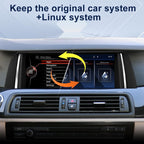 10.25" Linux Screen for BMW 2012-2017 Years 5 Series F10 F11 NBT System, Support Wireless CarPlay Android Auto Multimedia 523i/535i Accessories Car Radio