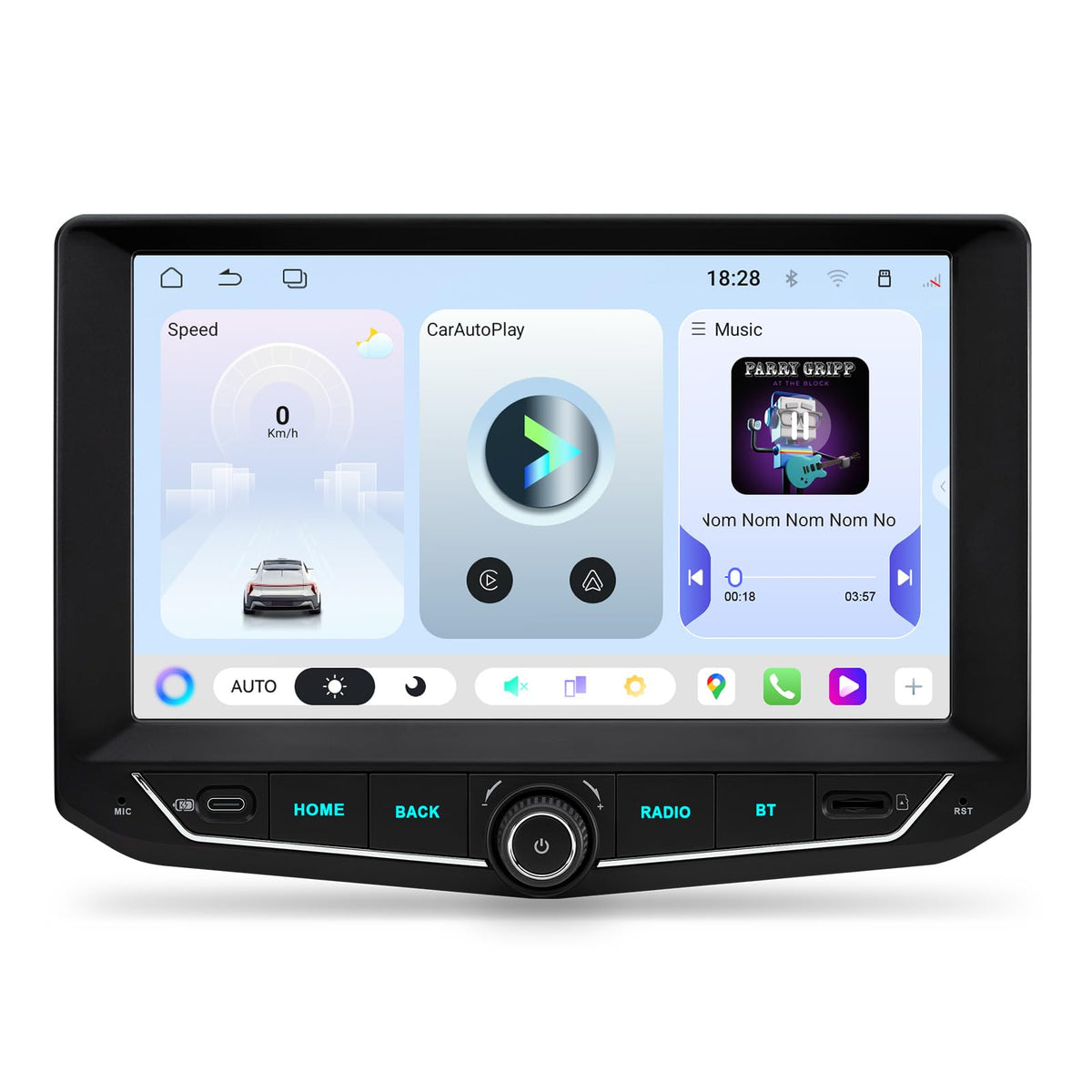 XTRONS 9 Inch Android 15 Car Stereo for Jeep Wrangler 2011-2017, 6+128GB