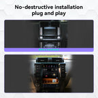 4G WiFi Android 13 Car Radio for Toyota Land Cruiser Prado 150 2010-2017 Car Stereo GPS Navigation Carplay Android Auto - 13.6 inch Vertical Touch Screen RDS FM SWC (8+128GB)