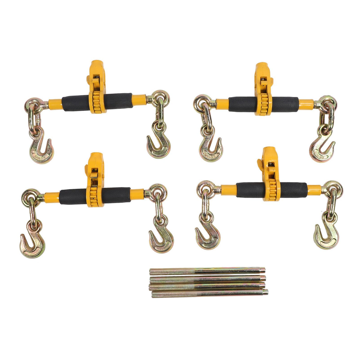 12,000lbs Ratchet Load with Detachable Handle, Anti Slip, Proof, 360° Rotation for Transportation, (3/8-1/2)