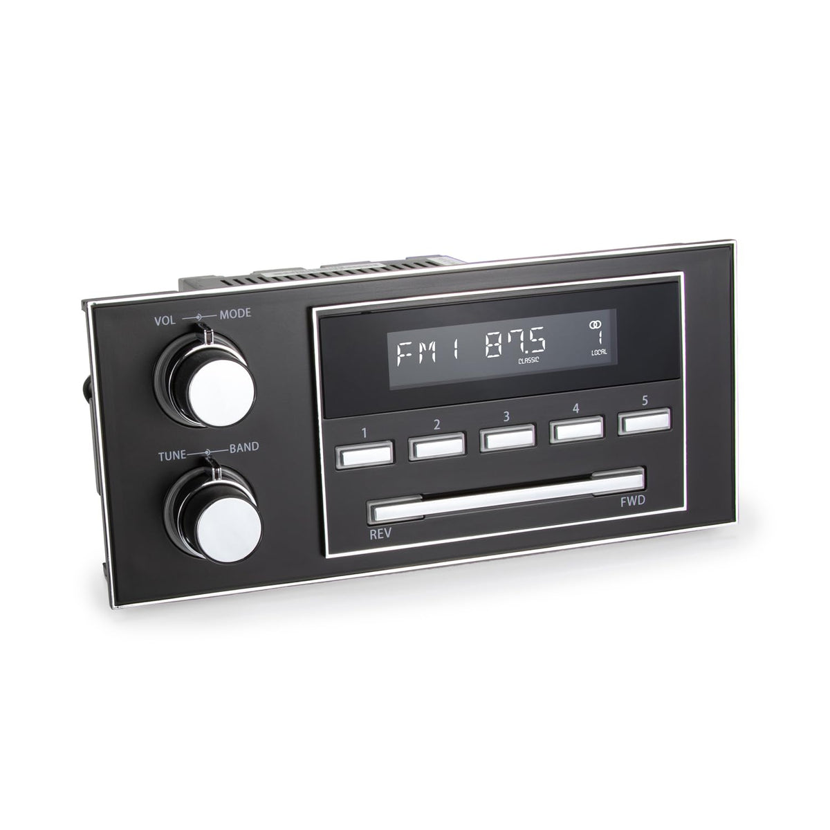 New York 1.5 DIN Direct-fit Radio Stereo Various 1995-02 Chevrolet & GMC SUV, Pickup Truck, Fullsize Van; 1999-02 Cadillac Escalade Bluetooth Hands-Free USB MP3 WMA FLAC AM/FM RCA