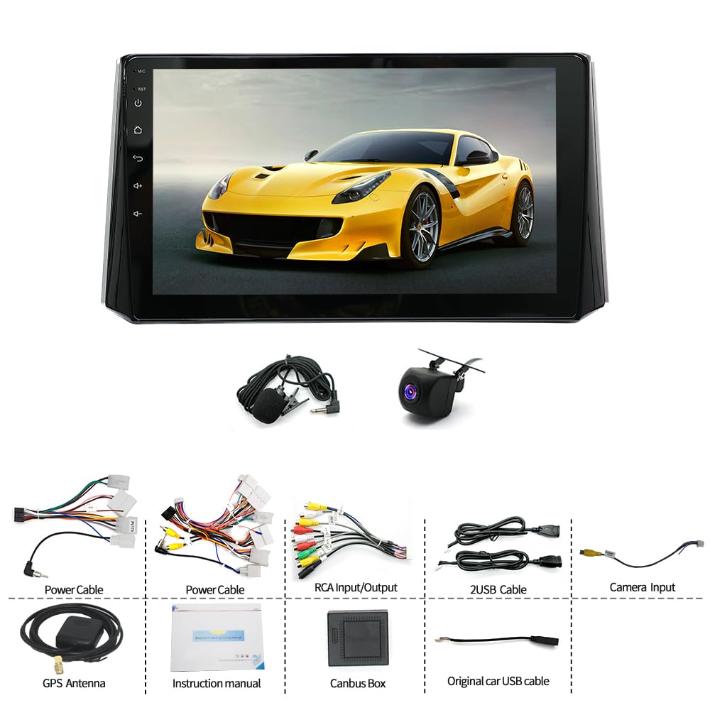 Android 15 Car Radio Stereo Upgrade for Toyota Corolla 2018-2021