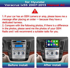 8CORE 2+32GB Android 14 Car Radio Stereo for 2007-2013 Hyundai Veracruz ix55 Manual AC, 9 Inch Touch Screen Head Unit with Wireless CarPlay Android Auto, GPS Navigation Bluetooth WiFi 5G DSP SWC
