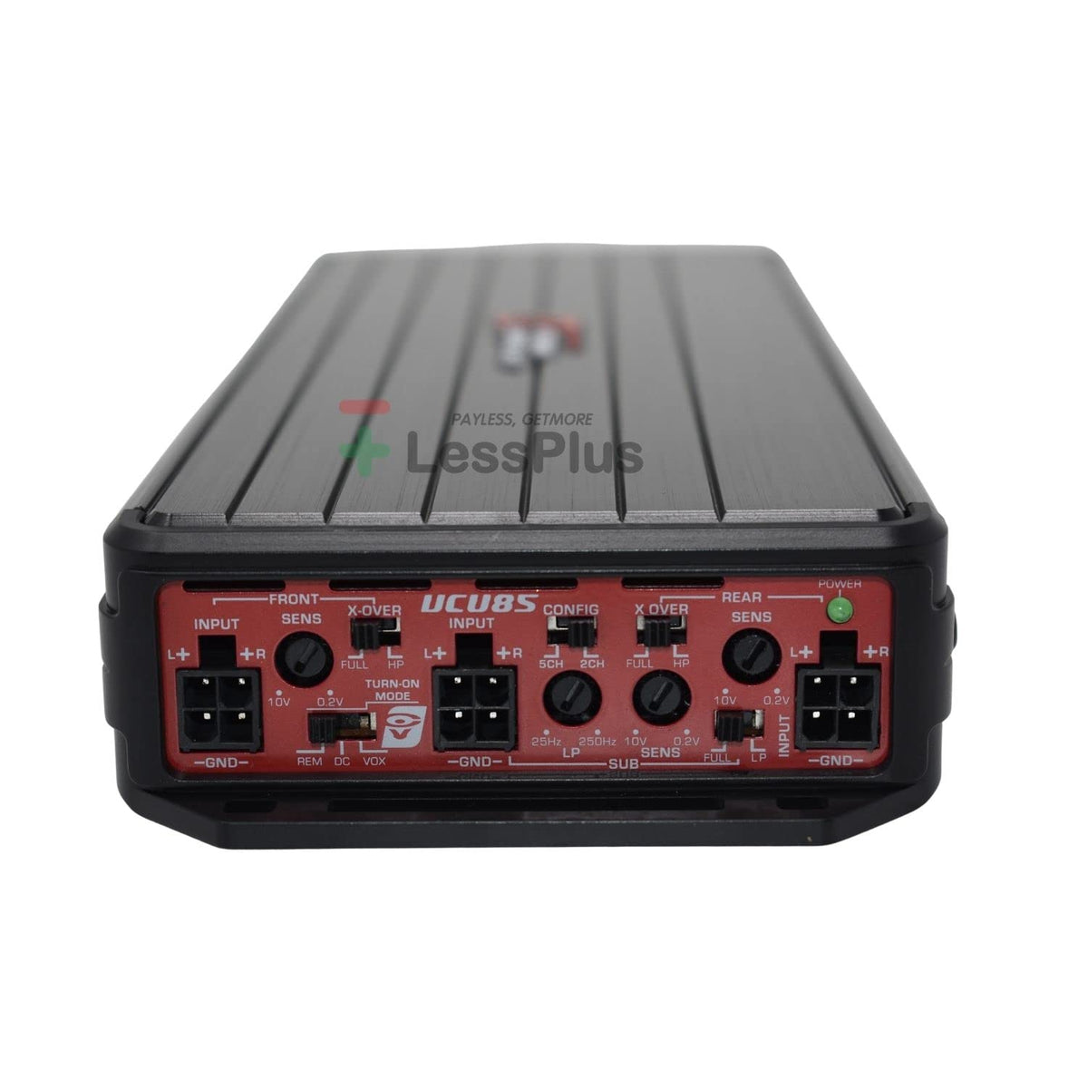 Cerwin Vega VCU85 950W RMS 5-Channel Digital Amplifier | Class D | Independent Front, Rear & Sub Inputs | Ideal for Car Audio & Speakers